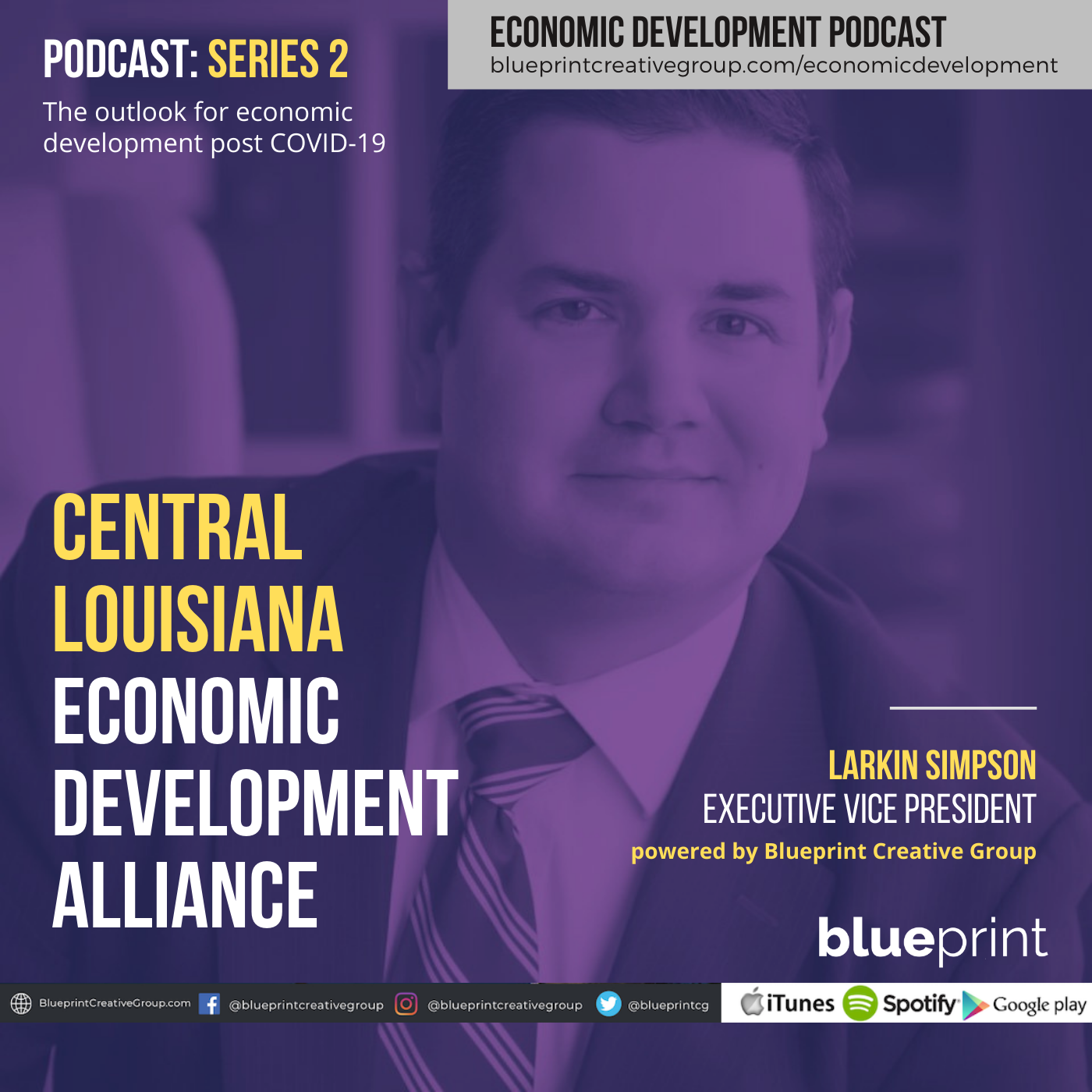Larkin Simpson of Central Louisiana Economic Development Alliance
