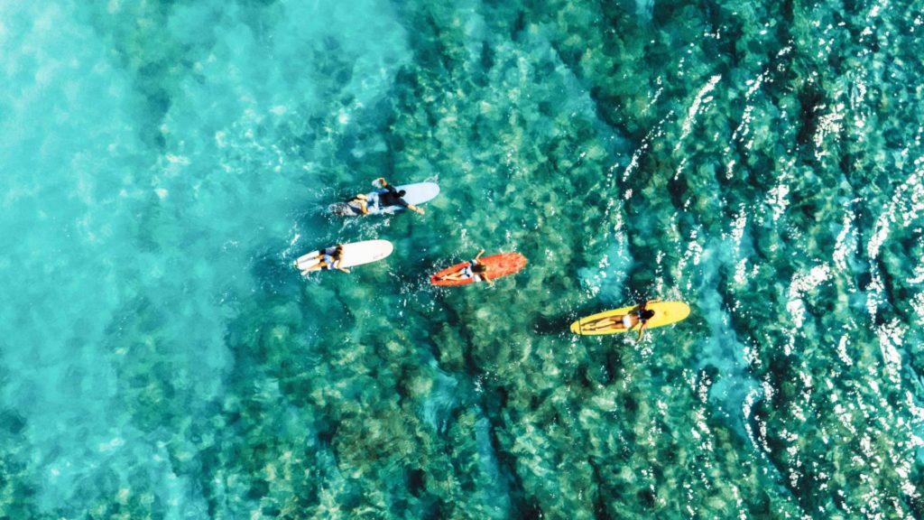 Travelers in Hawaii